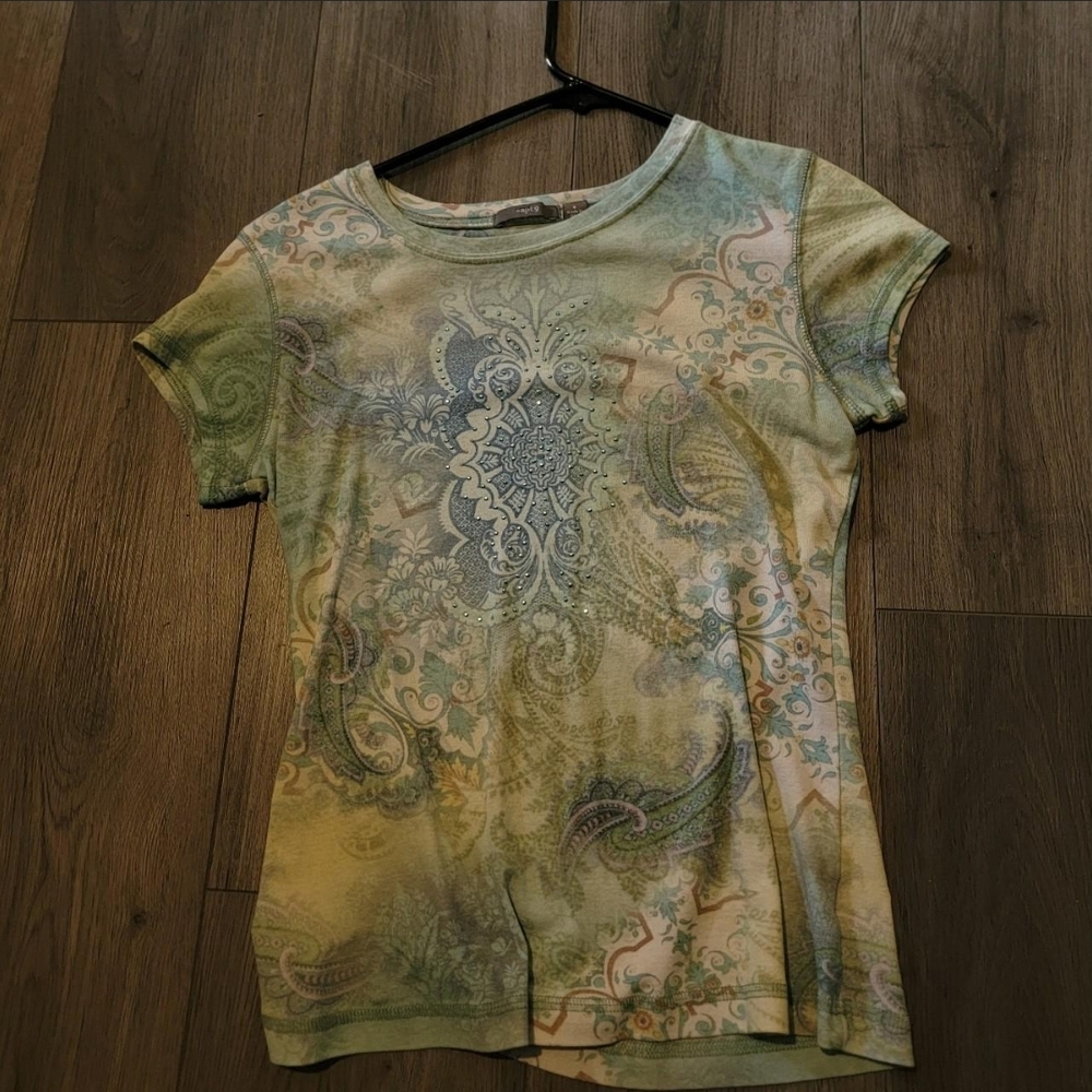 Paisley Print Women's Top